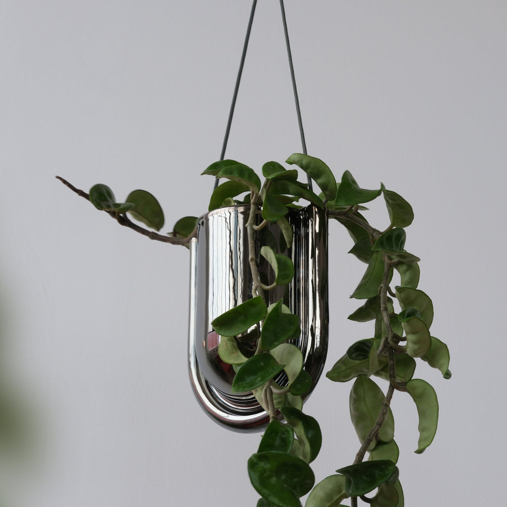 Material Object Nº 01 — Portico Planter (Chrome)