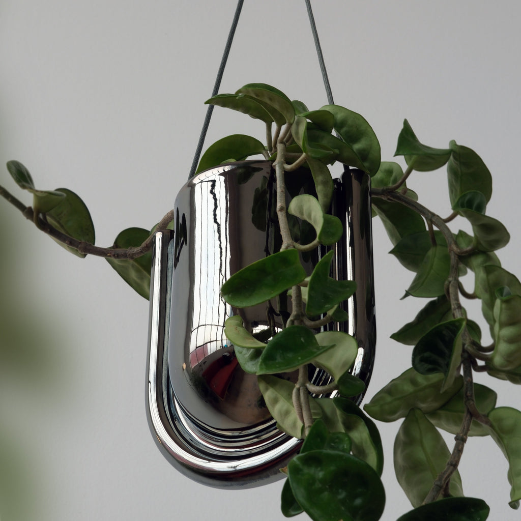 Material Object Nº 01 — Portico Planter (Chrome)