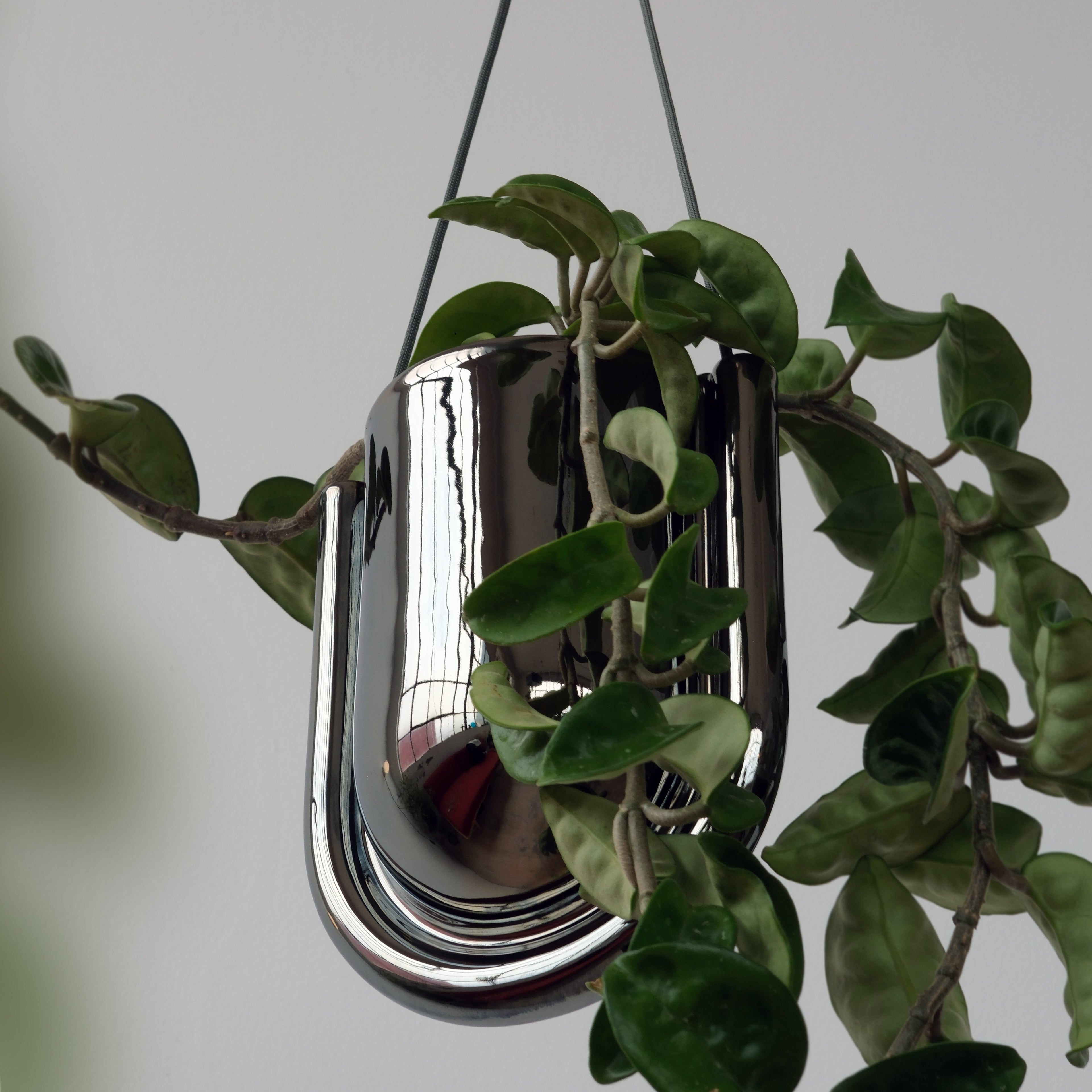 Material Object Nº 01 — Portico Planter (Chrome)