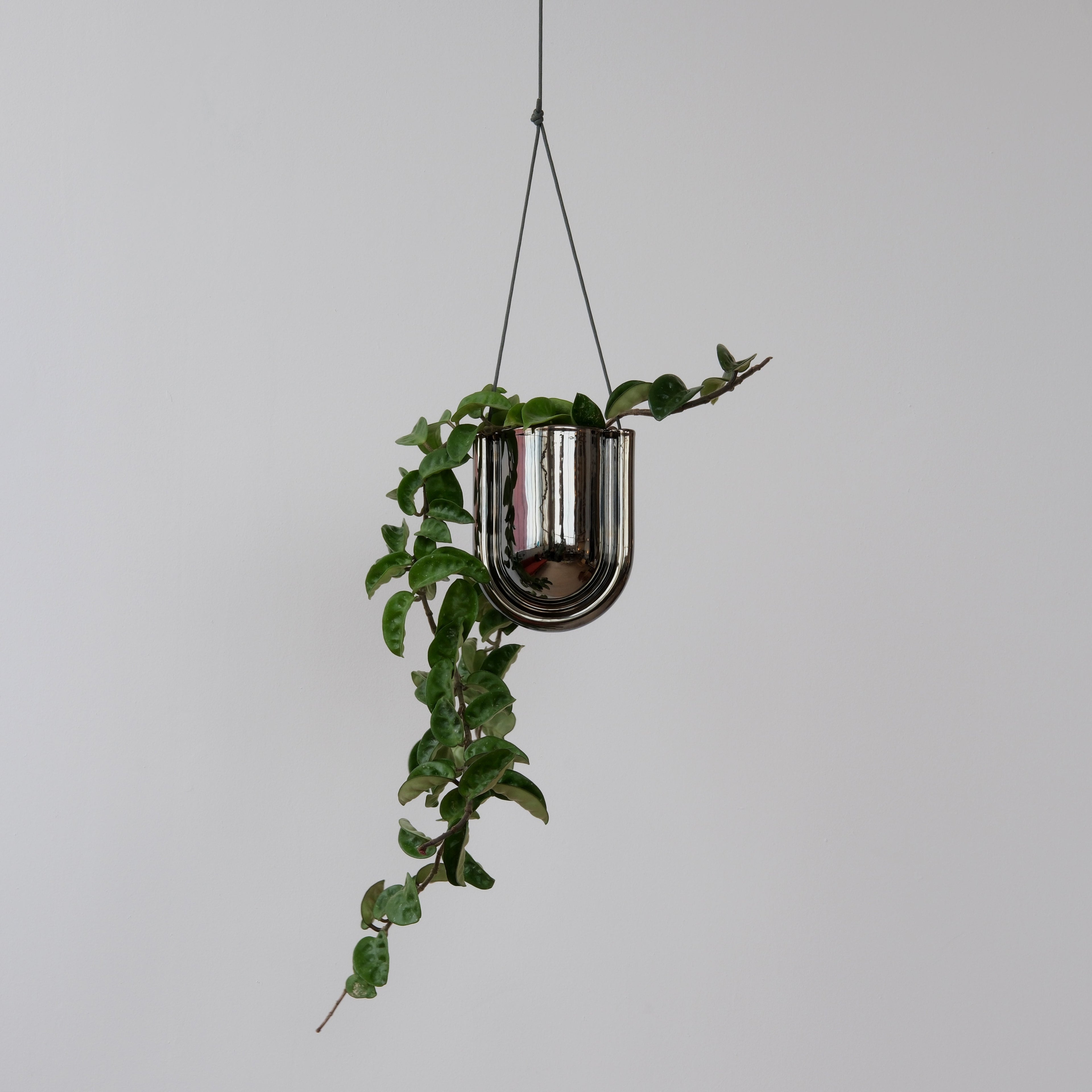 Material Object Nº 01 — Portico Planter (Chrome)