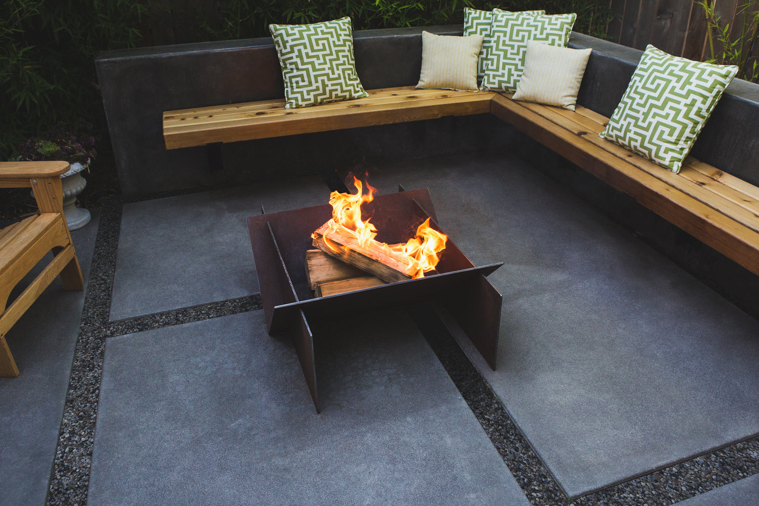 Architectural Fire Object Nº 01 — Stahl® Firepit
