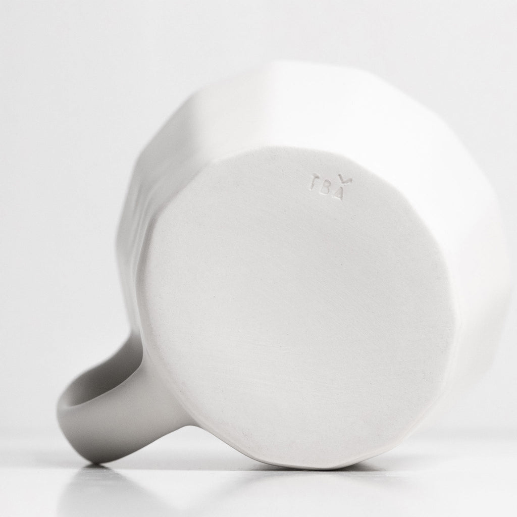 Ritual Vessel Nº 01 — Porcelain Monday Mug