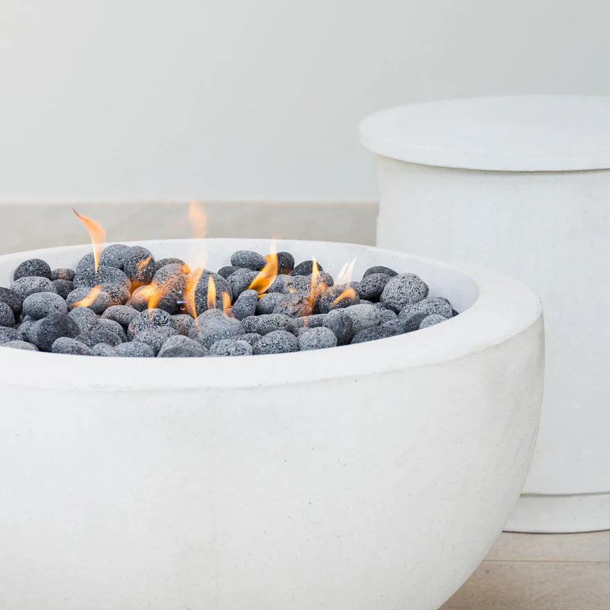Architectural Fire Object Nº 03 — Concrete Propane Fire Pit