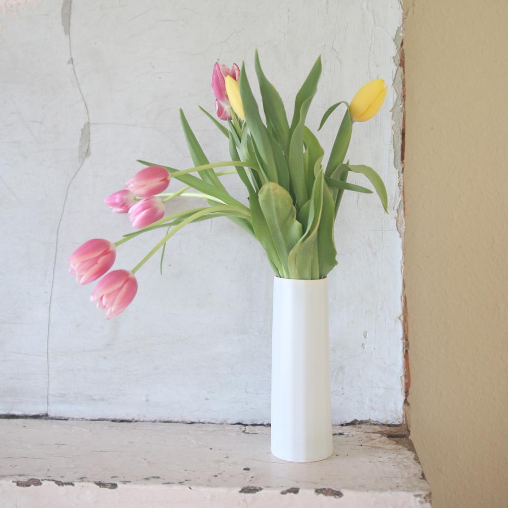 Architectural Vase Nº 02 — Bloom Porcelain Vessel