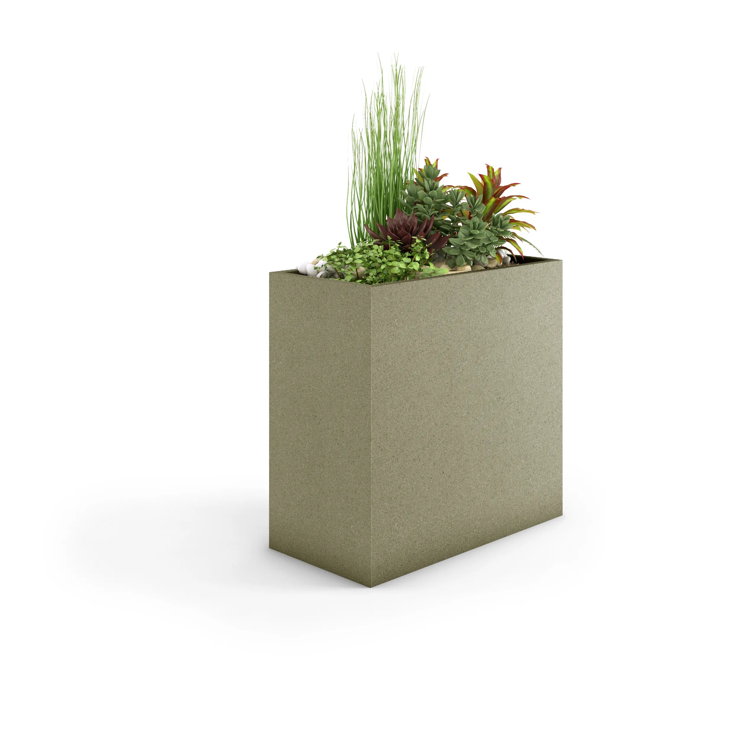 Planter Object Nº 03 — Linea Concrete Planter