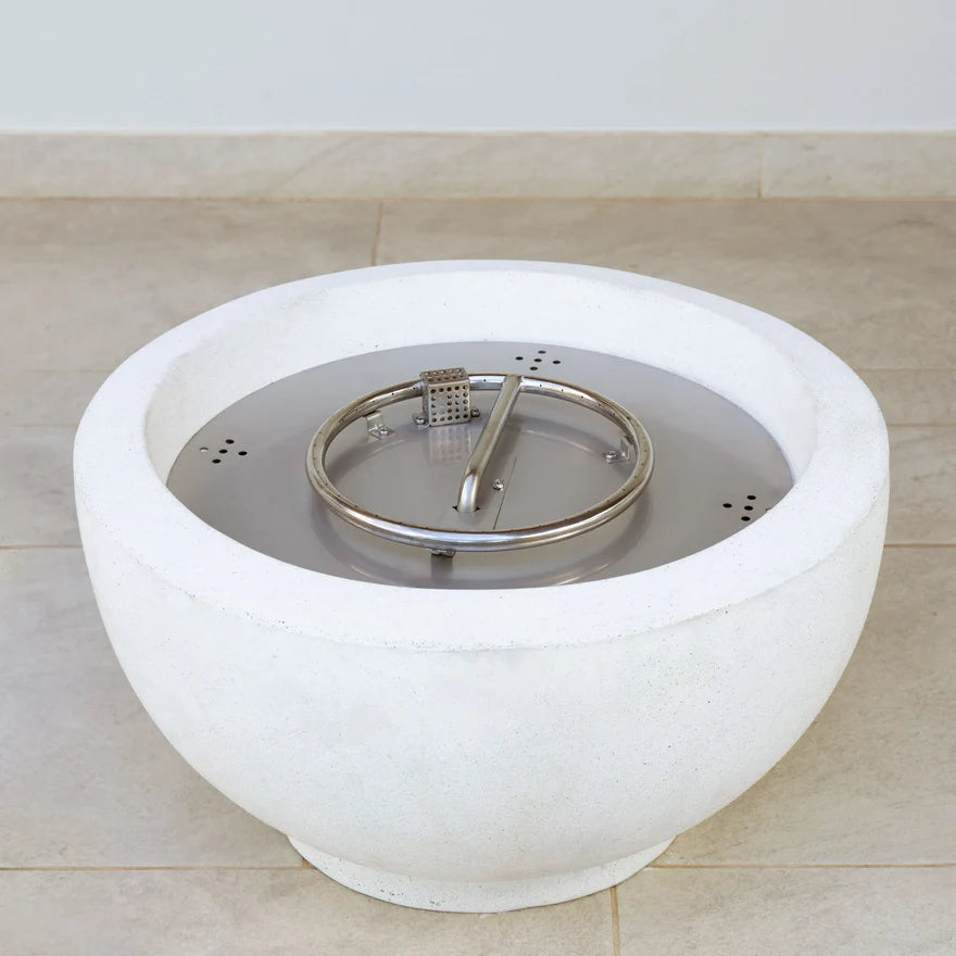 Architectural Fire Object Nº 03 — Concrete Propane Fire Pit